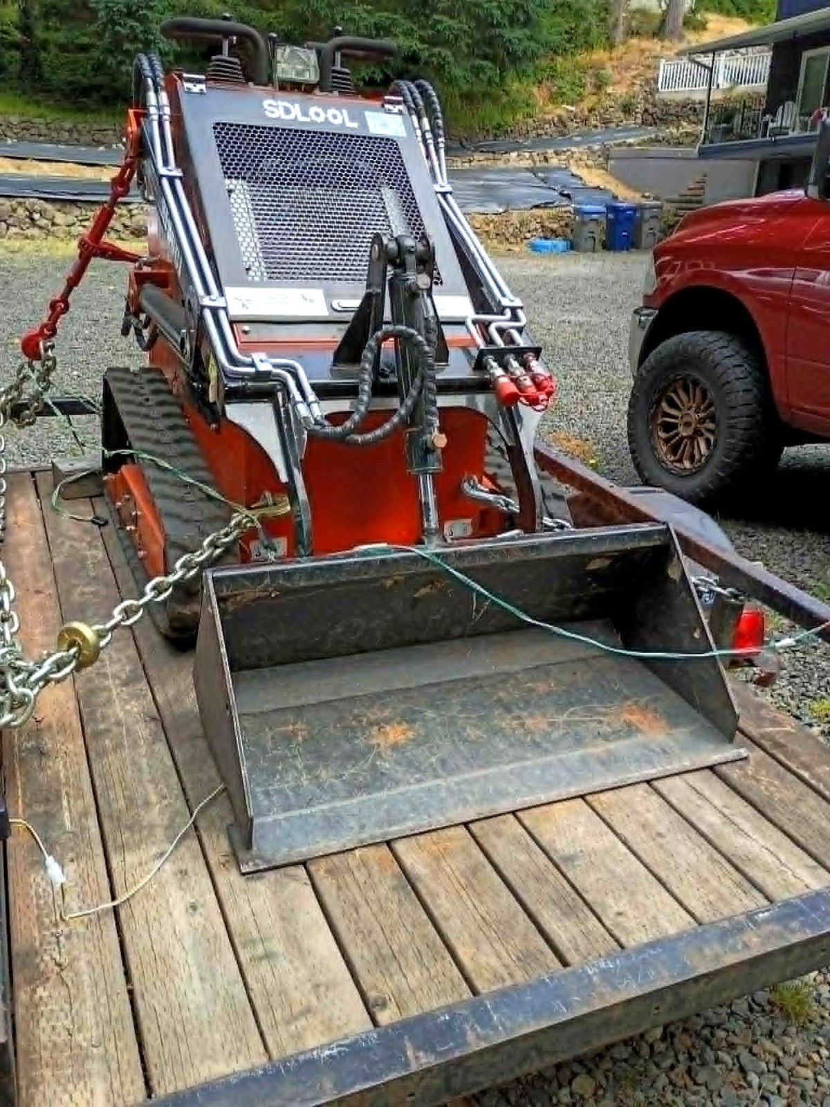 Mini track loader for rent